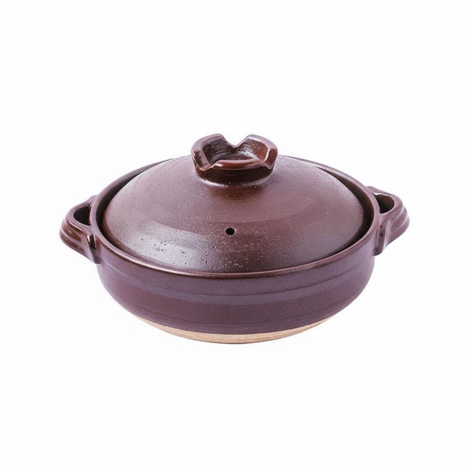 BNF® Japanese Design Clay Pot High Temperature Resistant Donabe Stockpot Excellent Heat Retention, 1.2L, Reduction | Tagines Cookware Kitchen & Home