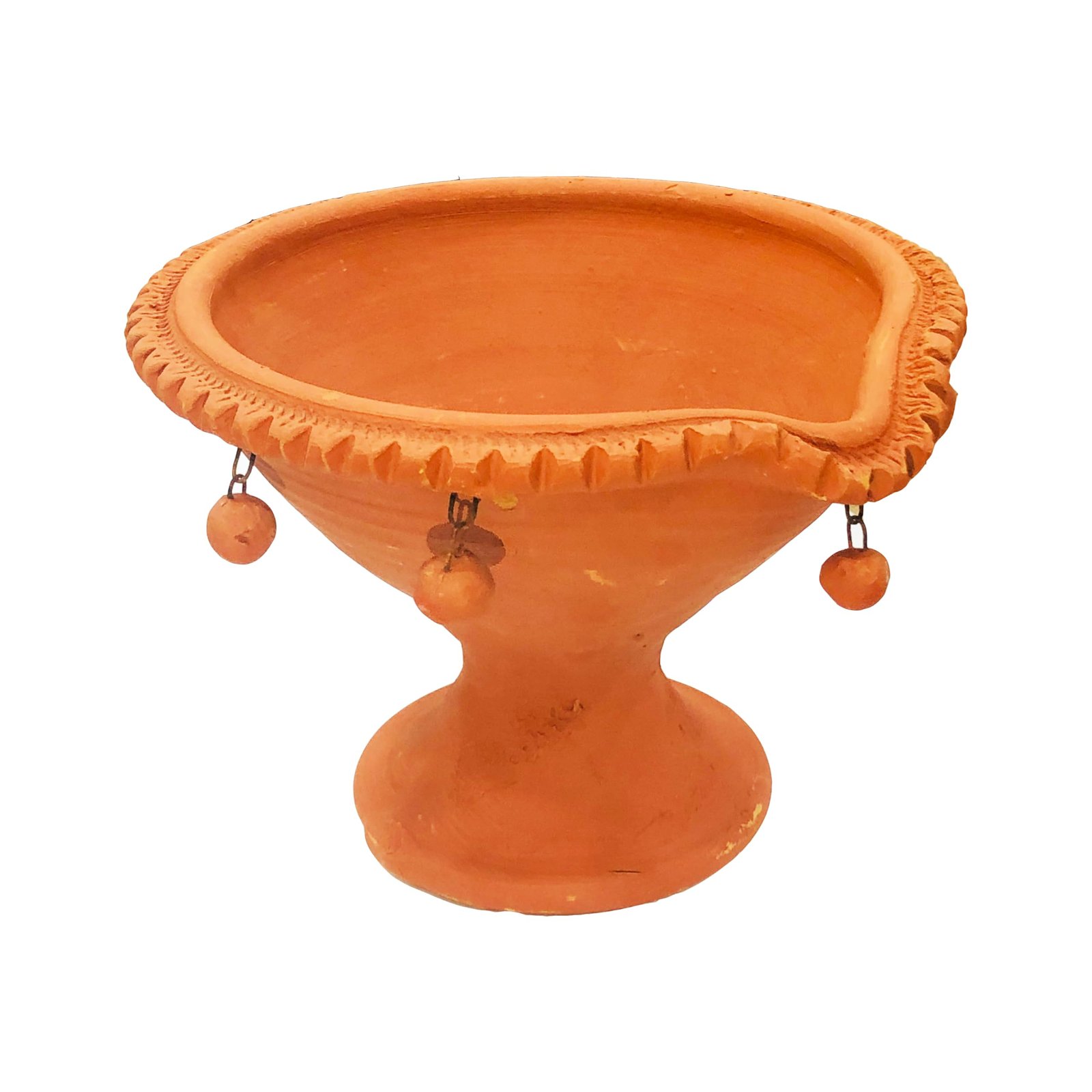 ShopMeFast Terracotta Diwali Diya - 1 Liter Akhand Deepak Big Size, Traditional Earthen Clay Oil Lamp for Pooja, Festive Decor, Home, Auspicious Events - Image 3