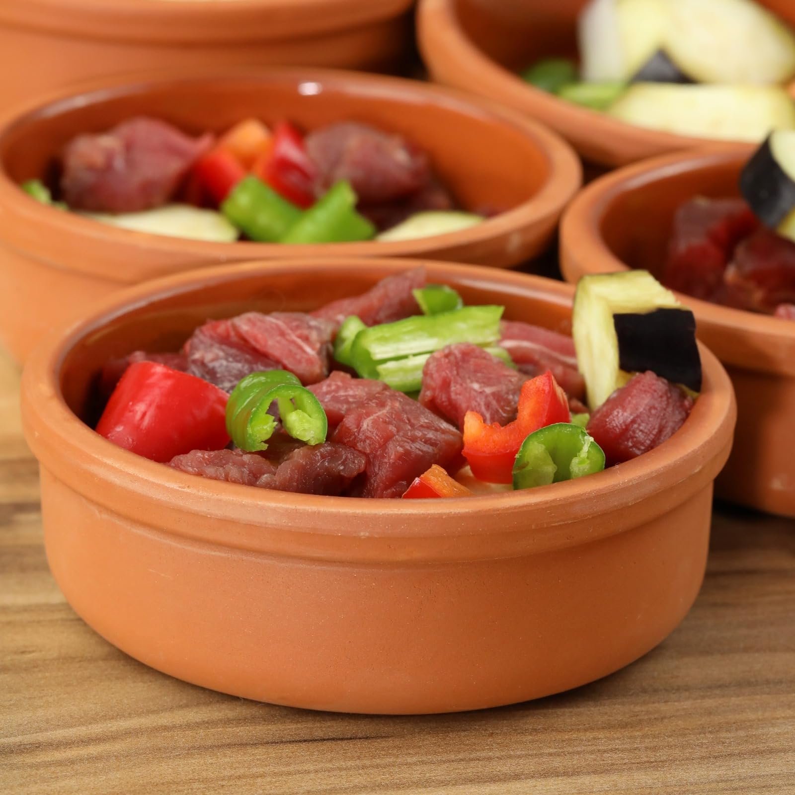 Areste Clay Pot for Cooking Pots,Terra Cotta-Rustic Clay Pan-Turkish,Indian,Spanish,Mexican Cazuela Dishware/Cookware -Vintage Cooking -Premium Terracotta Soup Bowl |Delicious Homemade Meals - Image 7