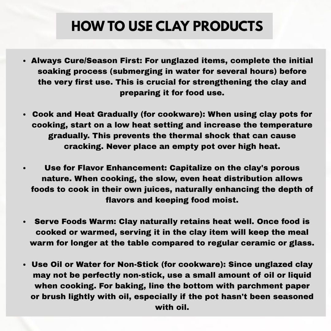 Handmade Terracotta Clay Kadhai with Glass Lid, 2 Liter | Earthen Deep Frying Pan for Natural Cooking | Gas Stove Compatible Clay Pot with Heat-Resistant Handles | Chemical-Free. - Image 7