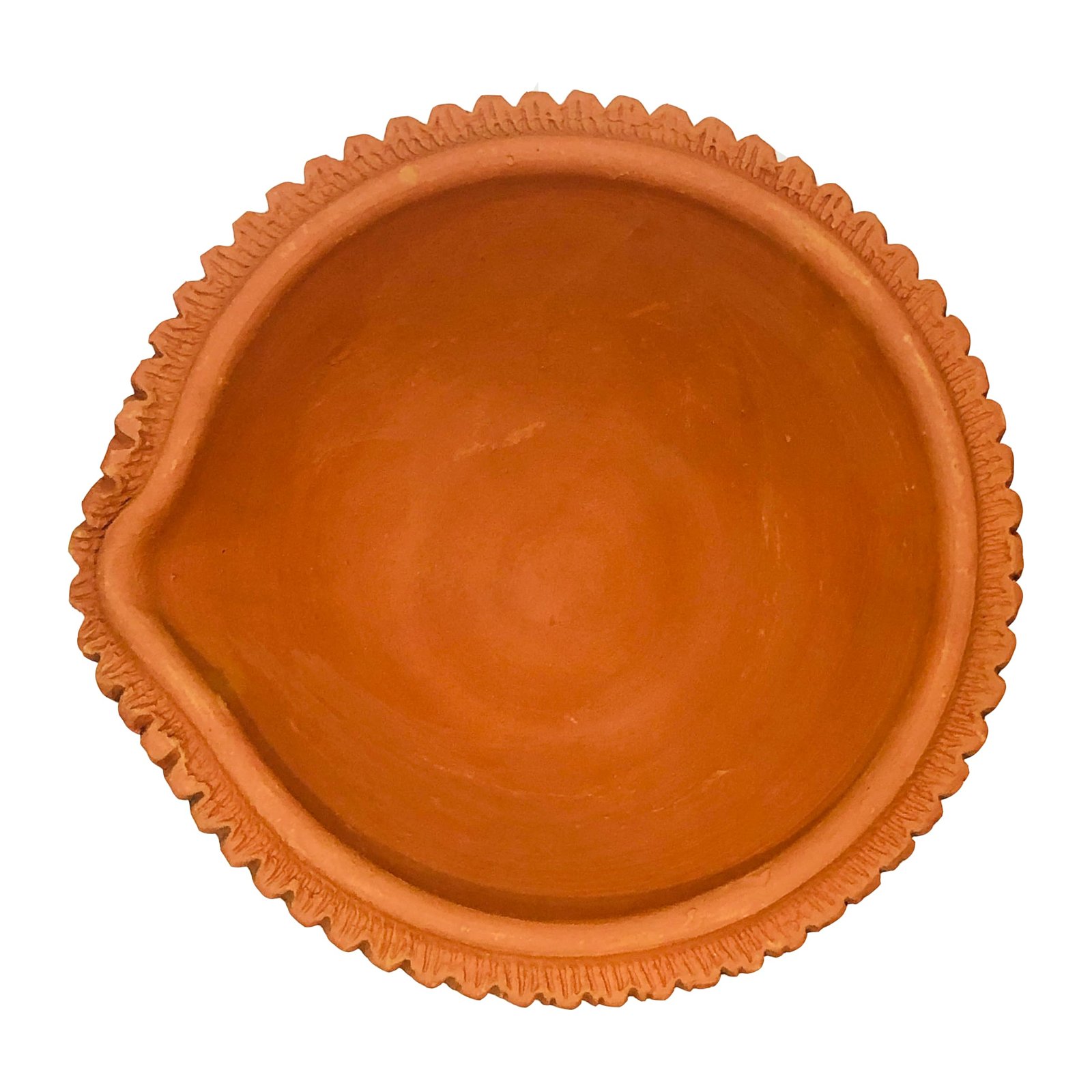 ShopMeFast Terracotta Diwali Diya - 1 Liter Akhand Deepak Big Size, Traditional Earthen Clay Oil Lamp for Pooja, Festive Decor, Home, Auspicious Events - Image 6
